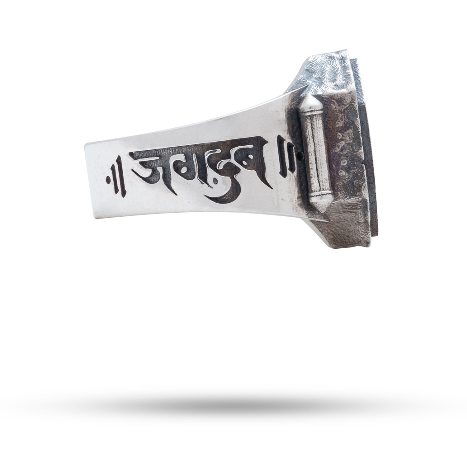 Bahubali Shiv Bhakt Ring in 925 Sterling Silver